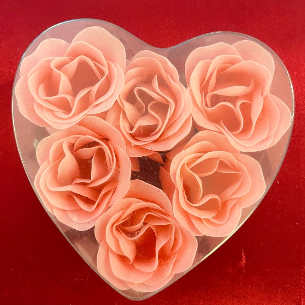 Rose Heart Soaps